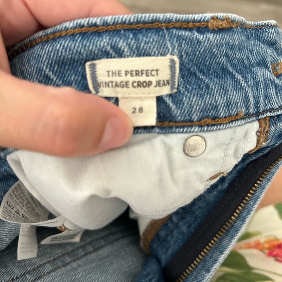 The perfect vintage crop Jean size 28 by Madewell - Picture 4 of 4